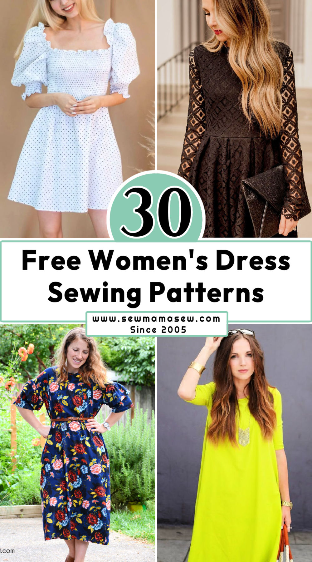 30 Free Dress Patterns For Women Dress Sewing Patterns 