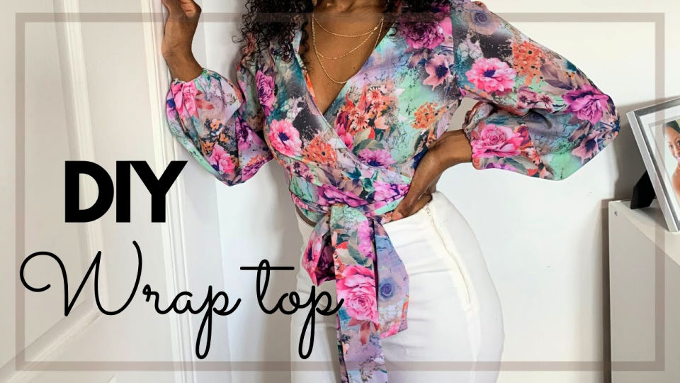 wrap around shirt diy