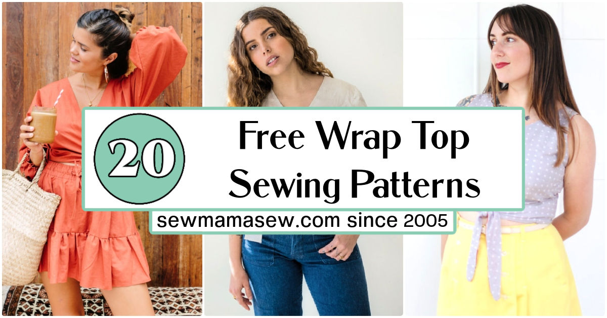 Wrap Trousers PDF Sewing Pattern Trousers Pattern, Wrap Pants